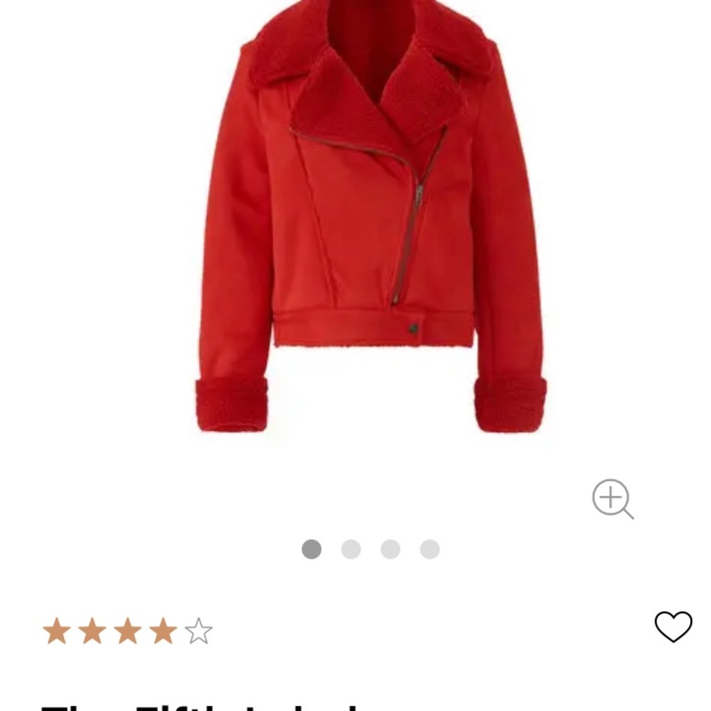 Faux Sherpa jacket